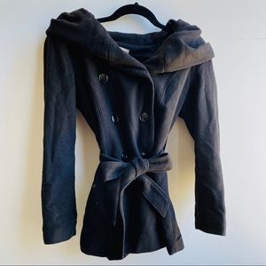 Banana Republic Black Women’s Peacoat